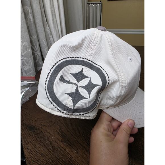 Pittsburgh Steelers White On-Field Hat - Picture 15 of 16